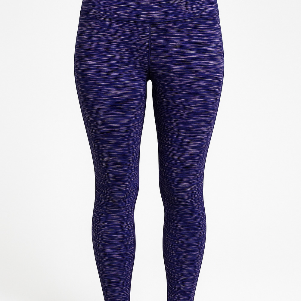 High Rise Space Dye Leggings Stretch Athleisure Activewear GapFit GFast M